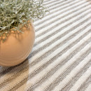Tapis d'extérieur - 228x340cm - Gris - Réversible - 100% polypropylène - 1350gr / m²