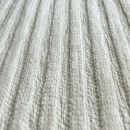 Tapis d'extérieur - 266x380cm - Blanc - Réversible - 100% polypropylène - 1350gr / m²