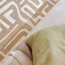 Tapis d'extérieur - 266x380cm - Beige - Réversible - 100% polypropylène - 1350gr / m²